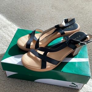 [NWOT] Women’s High Heel 3.3-inch Scandals Size 7.5 Black Color